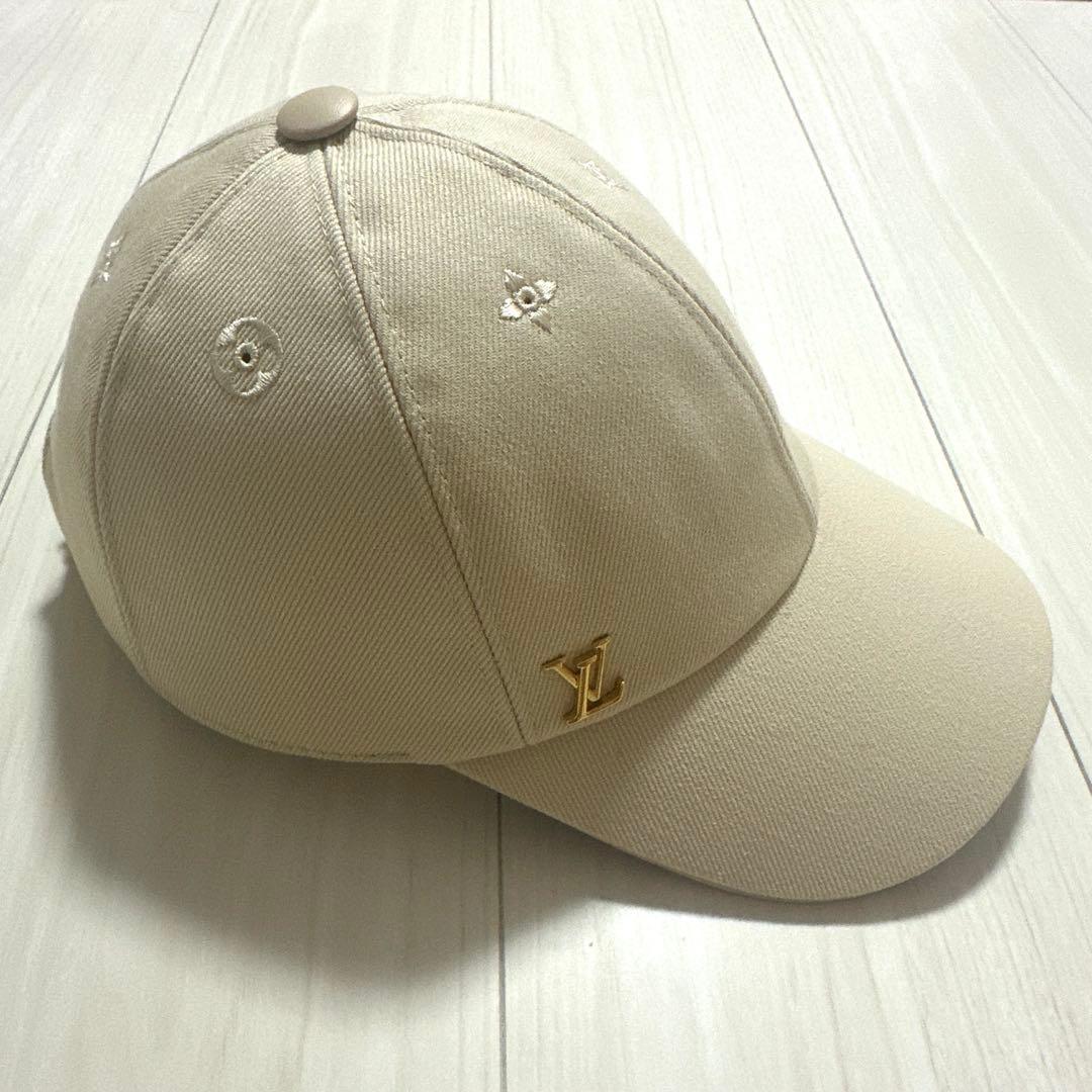 LOUIS VUITTON ルイヴィトン キャップ アイコニック ベージュ