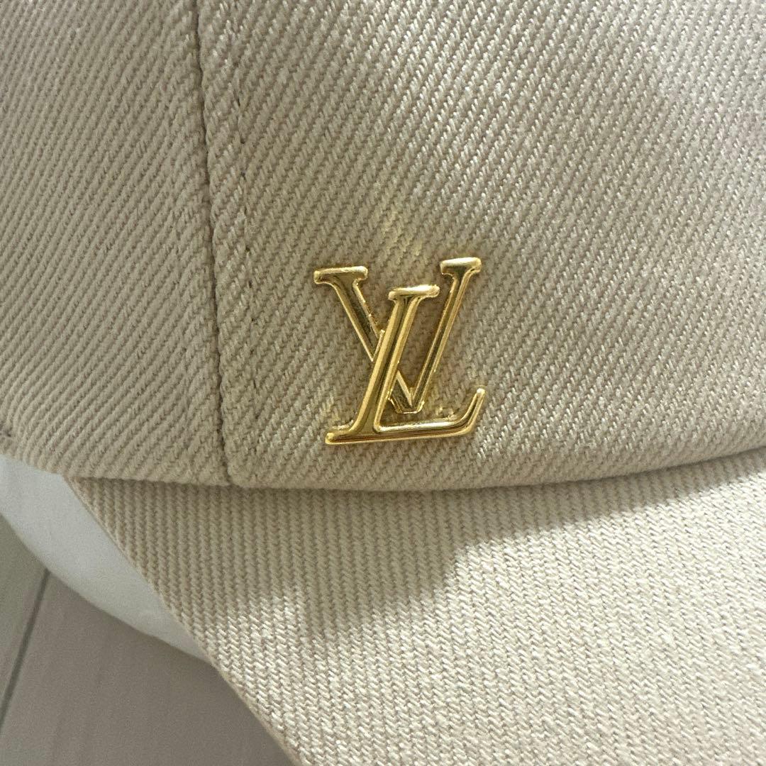 LOUIS VUITTON ルイヴィトン キャップ アイコニック ベージュ