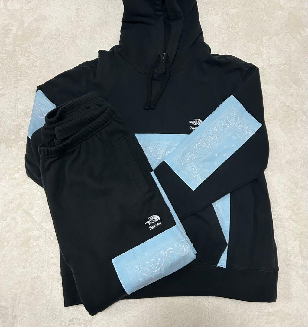 The North Face x Supreme セットアップ ペイズリー柄