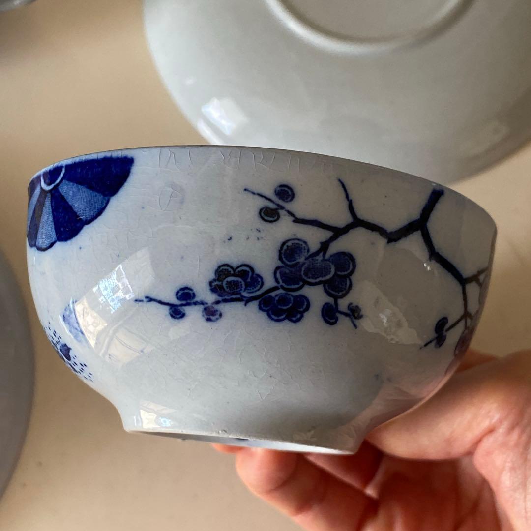 Creil et Montereau JAPONカップ&ソーサー　一客　秋月さま