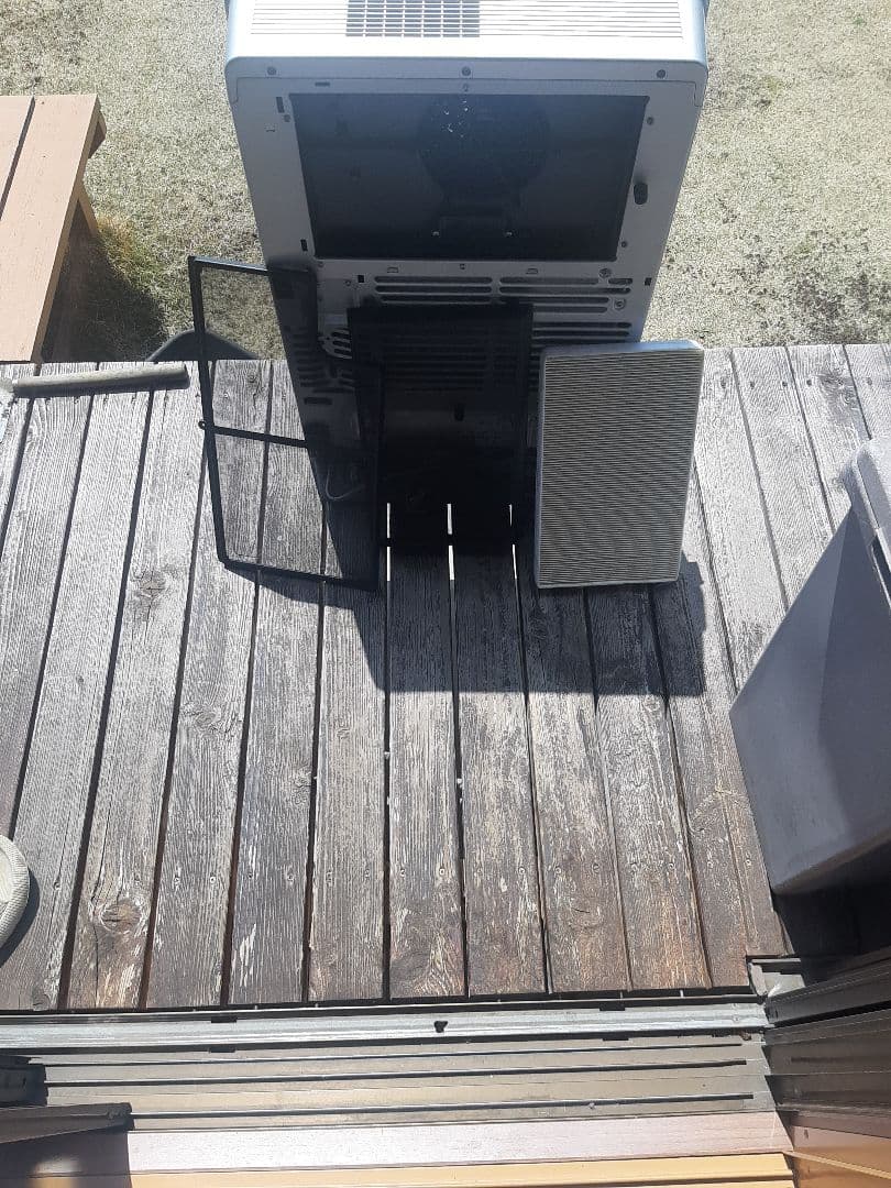 Rinnai ガスファンヒーター RC-J5801ACP 都市ガス ホース付