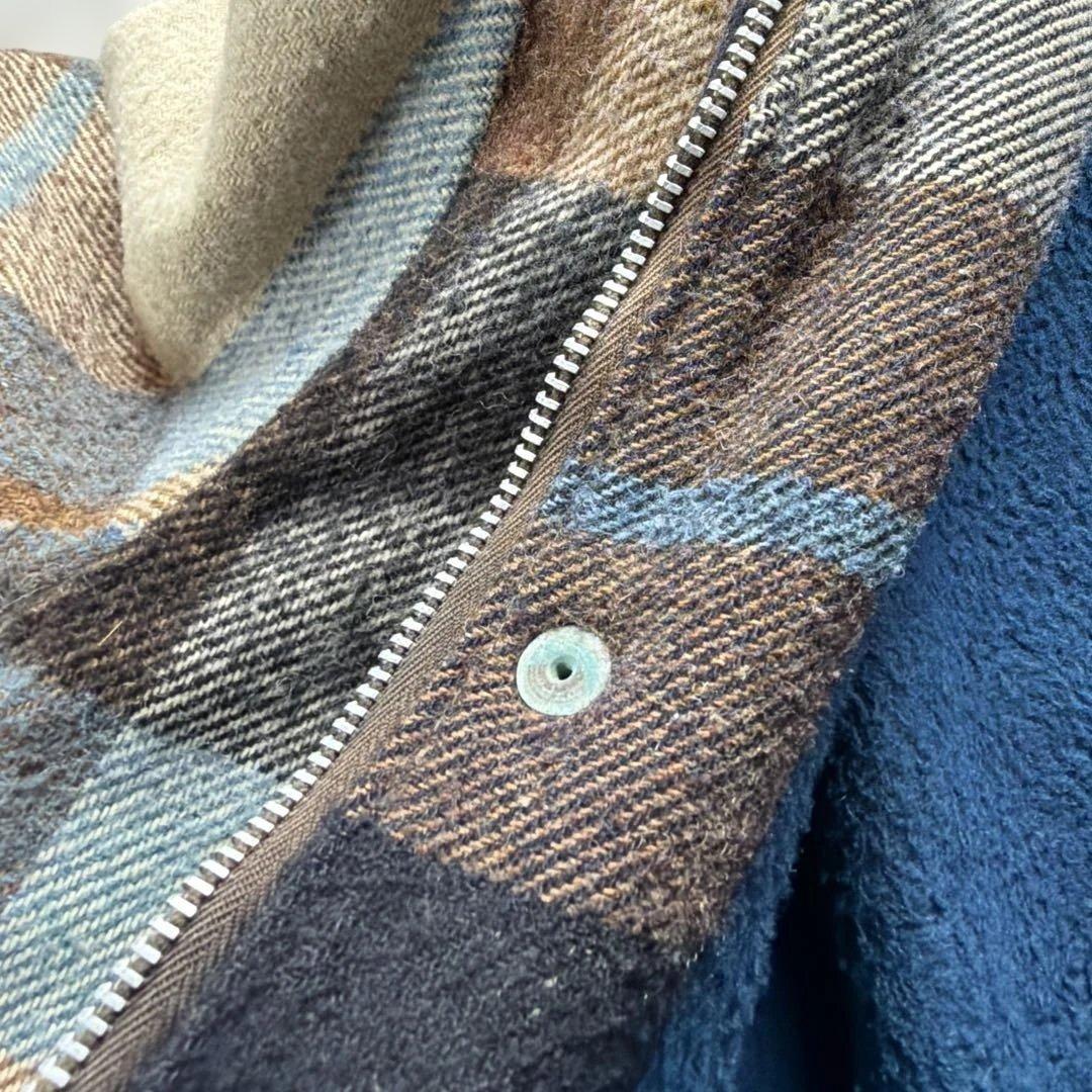 60s Vintage ウールジャケット　チェック　L相当