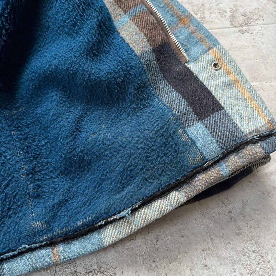 60s Vintage ウールジャケット　チェック　L相当