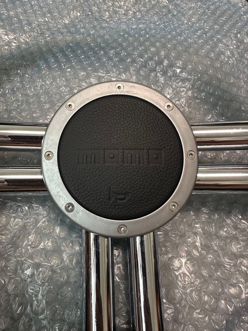 momo V6 ステアリング 348mm Z12ボス付き