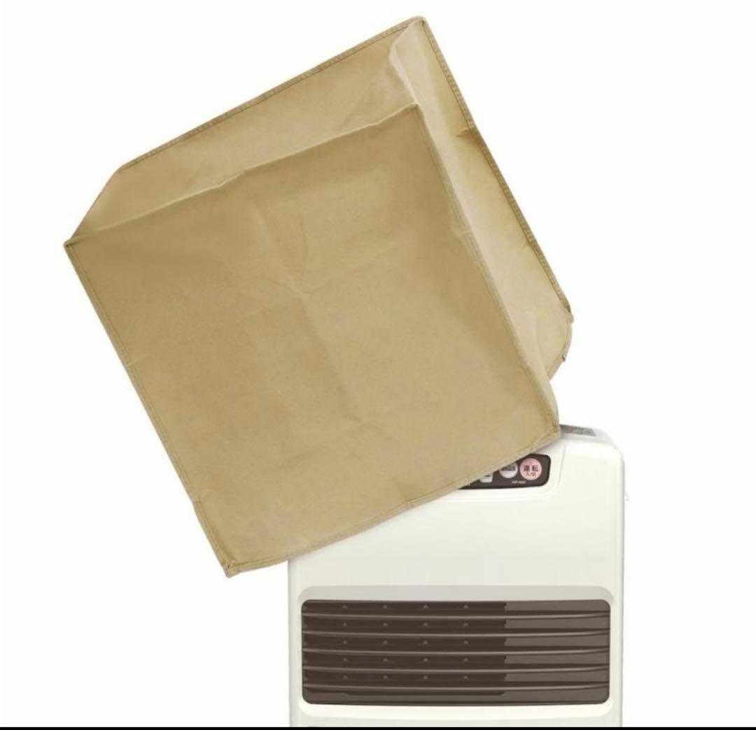 ダイニチ　石油ファンヒーター　木造１５畳　ムーンホワイト　専用収納カバー付