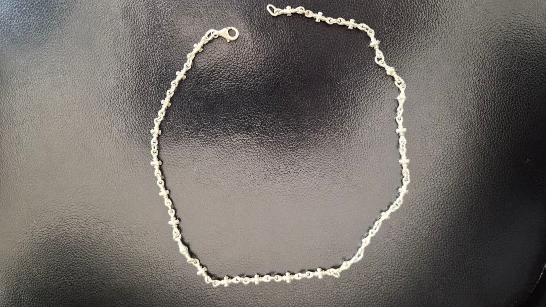 シルバークロス チェーンネックレス 約45cm