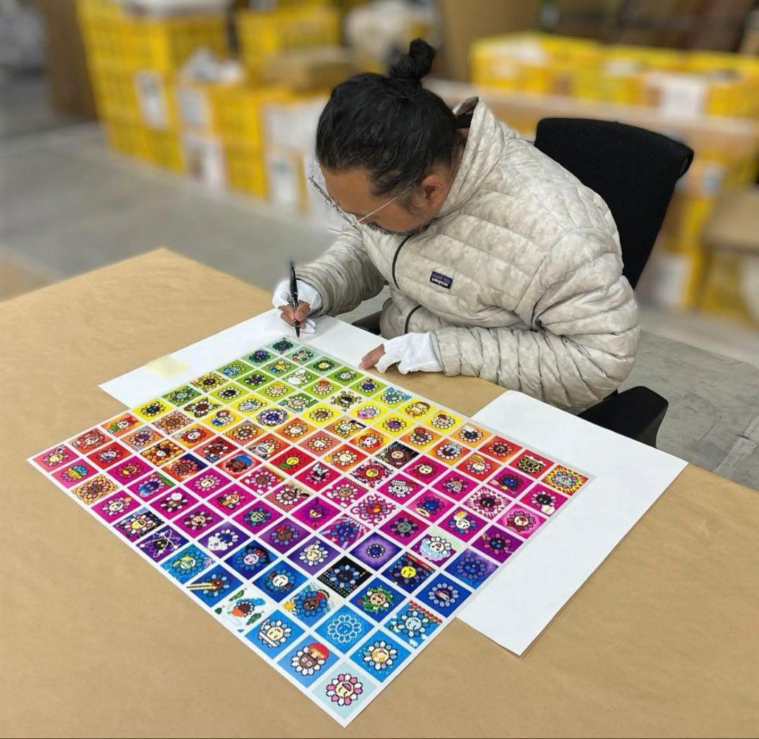 村上隆 ED300 ポスター作品 108つ煩悩 MURAKAMI.FLOWERS