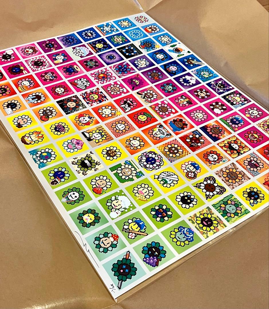 村上隆 ED300 ポスター作品 108つ煩悩 MURAKAMI.FLOWERS