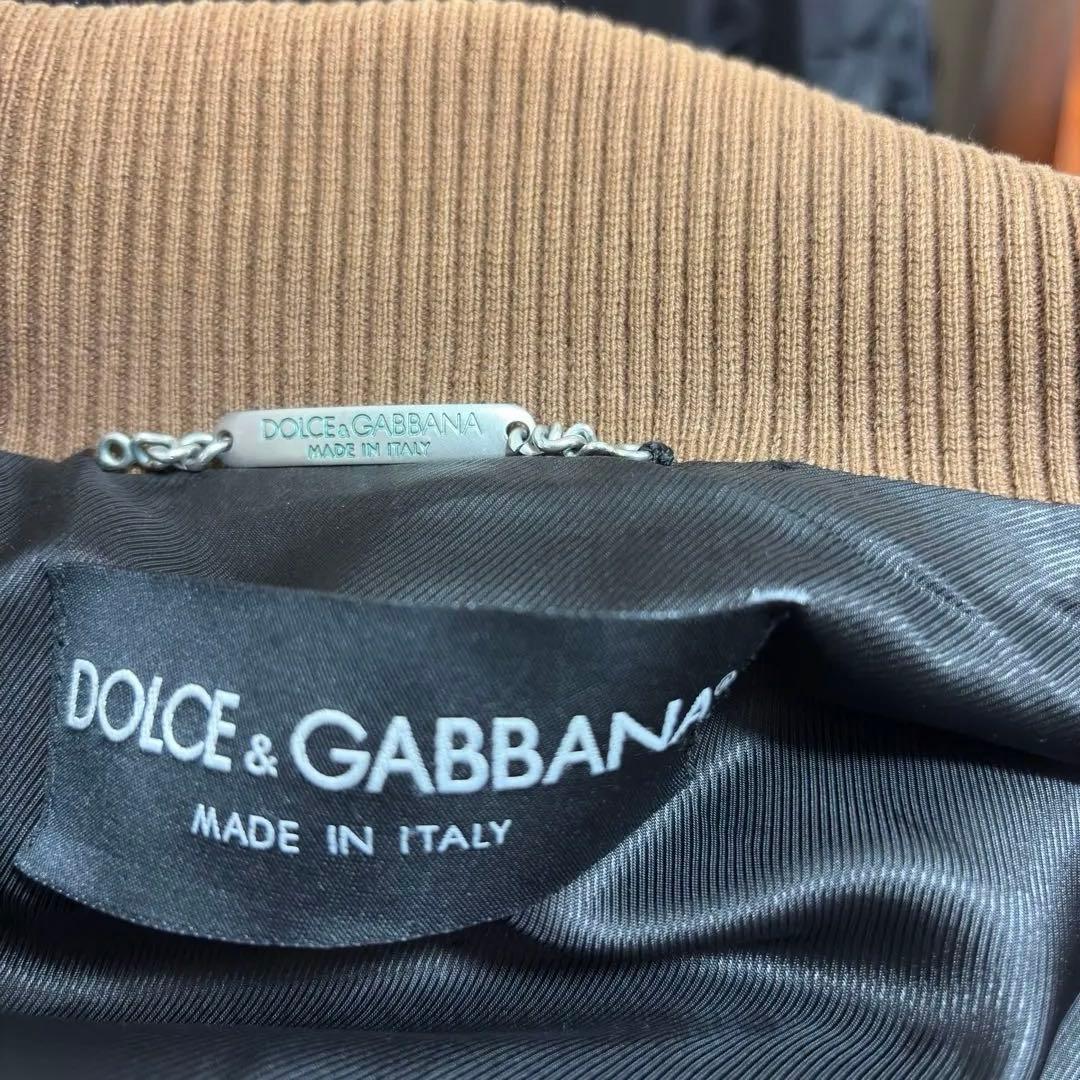 希少 DOLCE&GABBANA ドルチェ&ガッバーナ レザージャケット 50