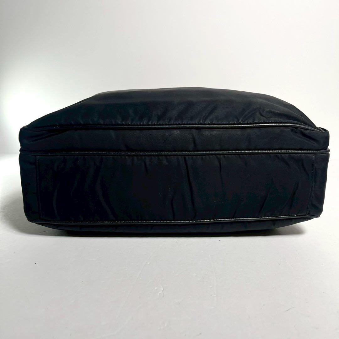 【近年モデル・美品✨】プラダ トートバッグ 2way 三角ロゴ ナイロン レザー