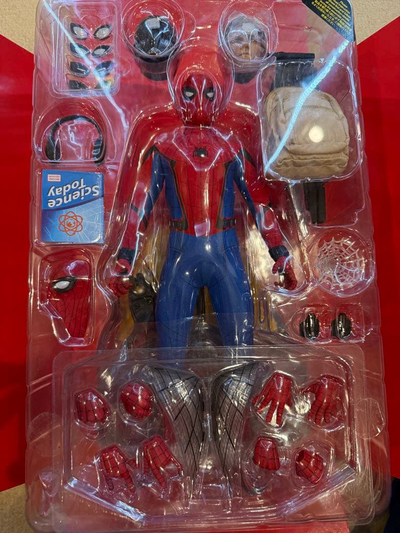 ホットトイズ　スパイダーマン　ホームカミング　トイサピエンス
