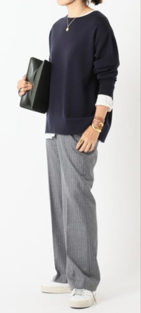 【Deuxieme Classe】使いやすいDouble Sweater