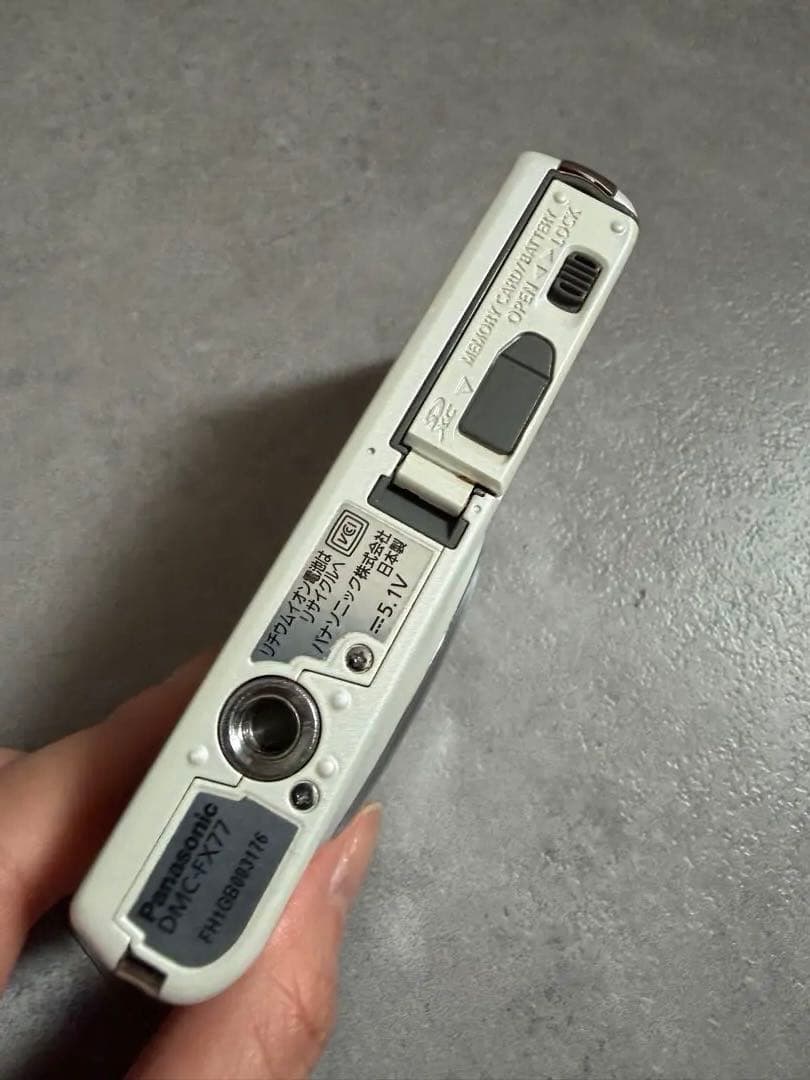 【動作確認済み】LUMIX デジカメ バッテリー・充電器付き