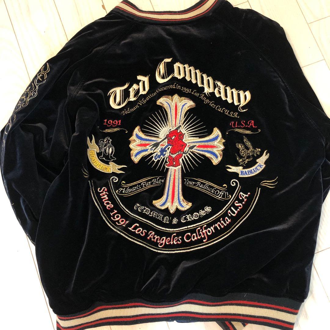 Ted Company ベロア　スカジャン ベルベット