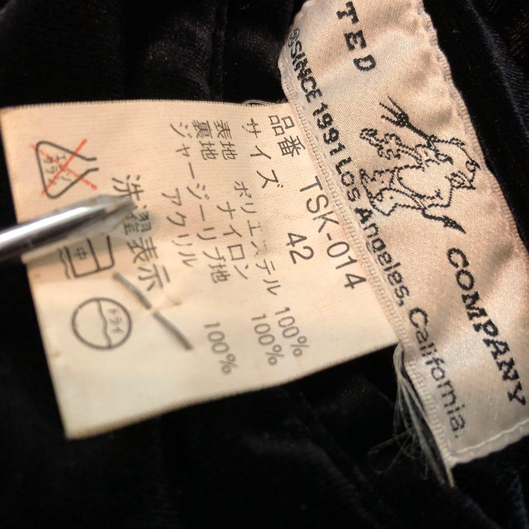 Ted Company ベロア　スカジャン ベルベット