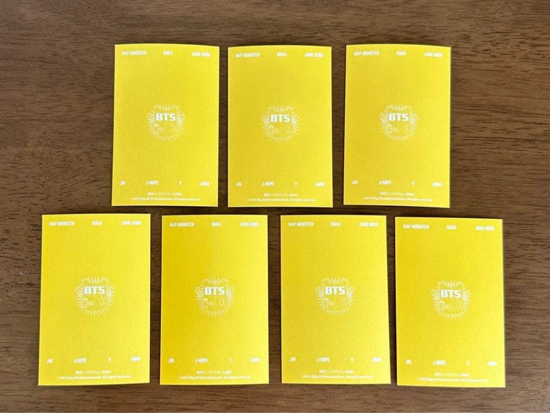 BTS 公式　グローバルファンクラブアーミー2期　特典アーミーキット　トレカ