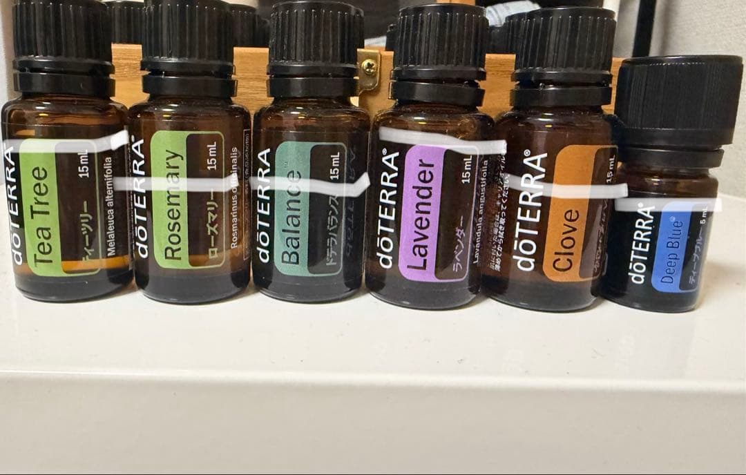 ☆sumomo☆doTERRA オイル16本、木箱まとめ売り