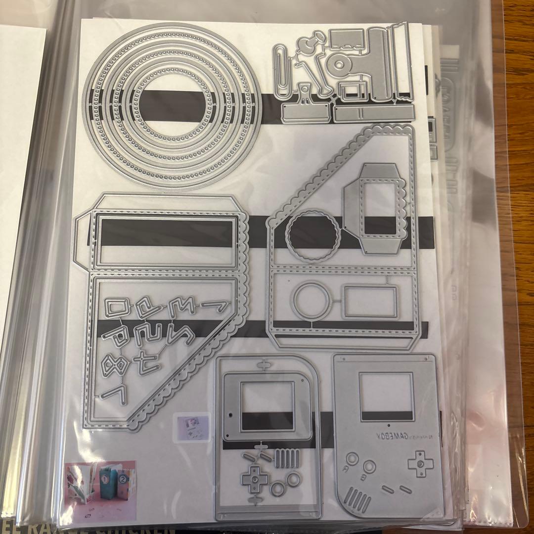 【大量のダイカット付き】【未使用】ダイカットマシン　本体ビッグショット