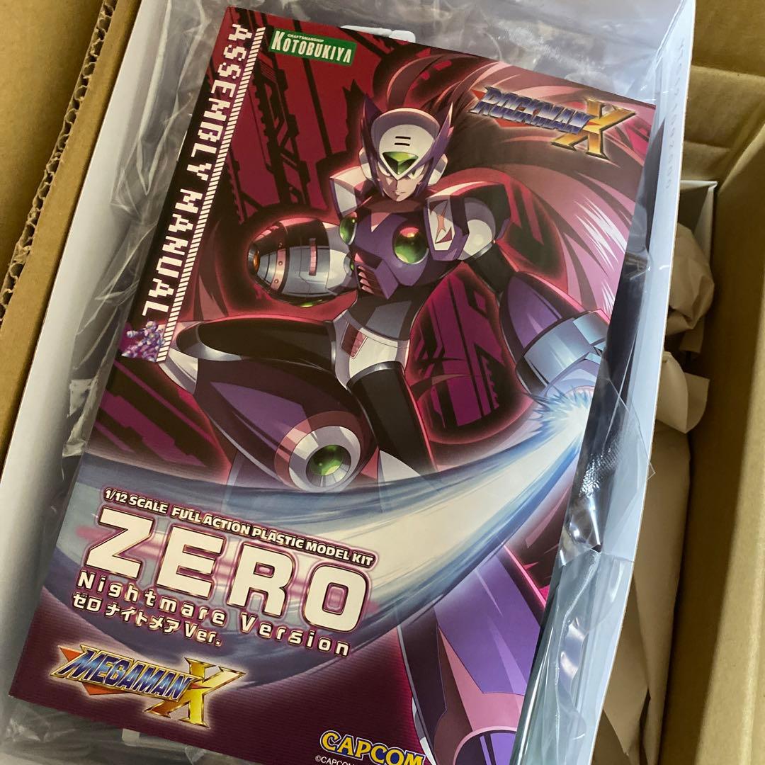 ロックマンX ZERO ゼロナイトメアver コトブキヤ フィギュア　新品　レア