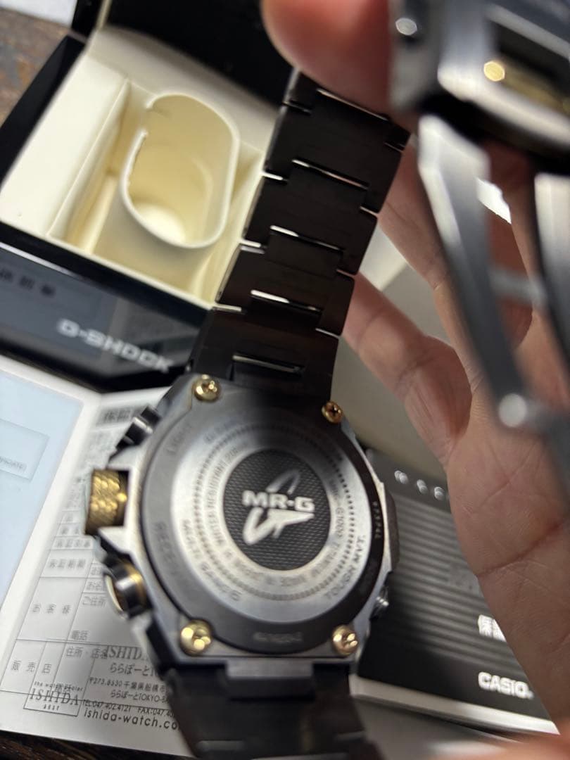 G-SHOCK MR-G 赤備え MRG-G1000B-1A4JR 電波ソーラー