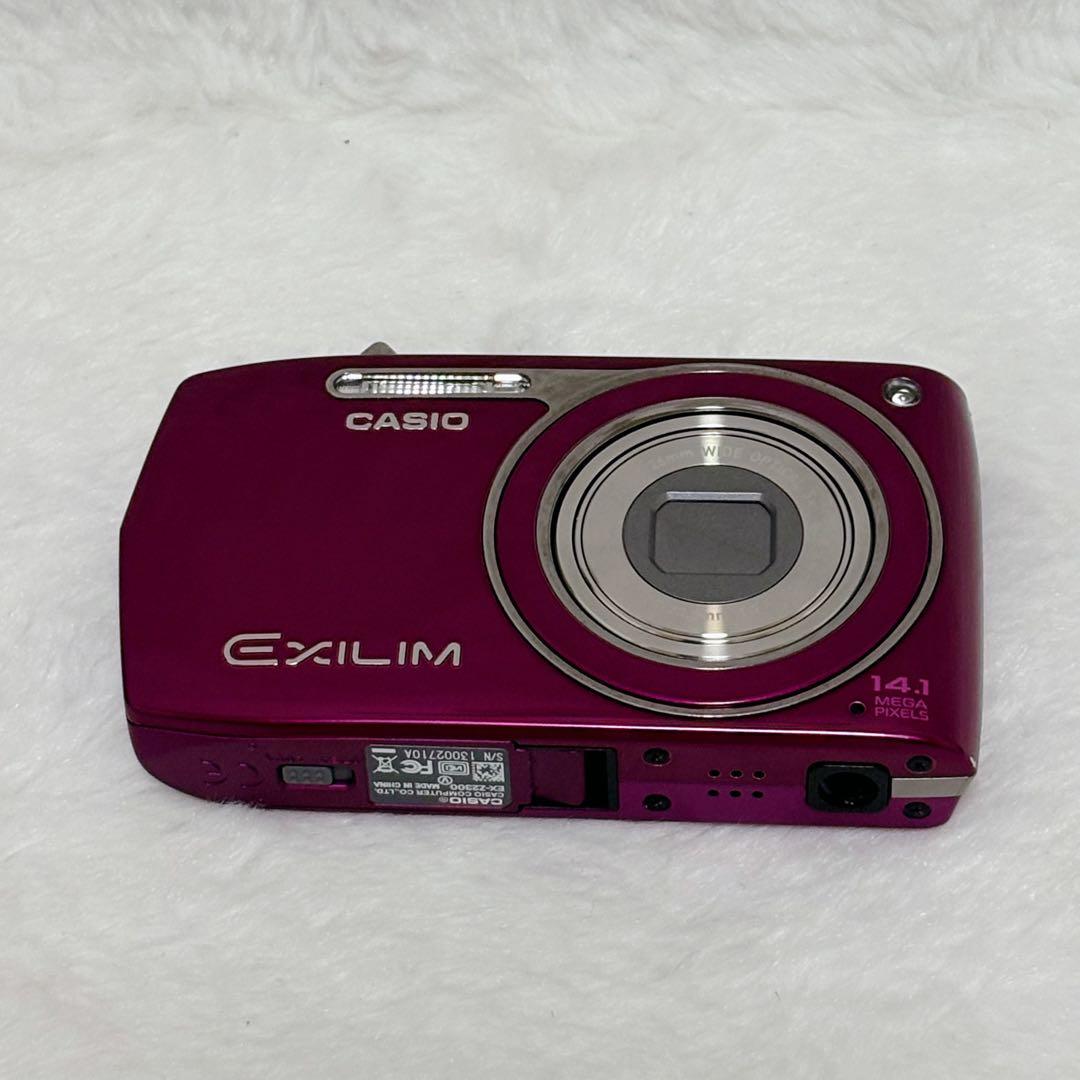 【外観極美品】CASIO EX-Z2300 純正付属品 コンデジ
