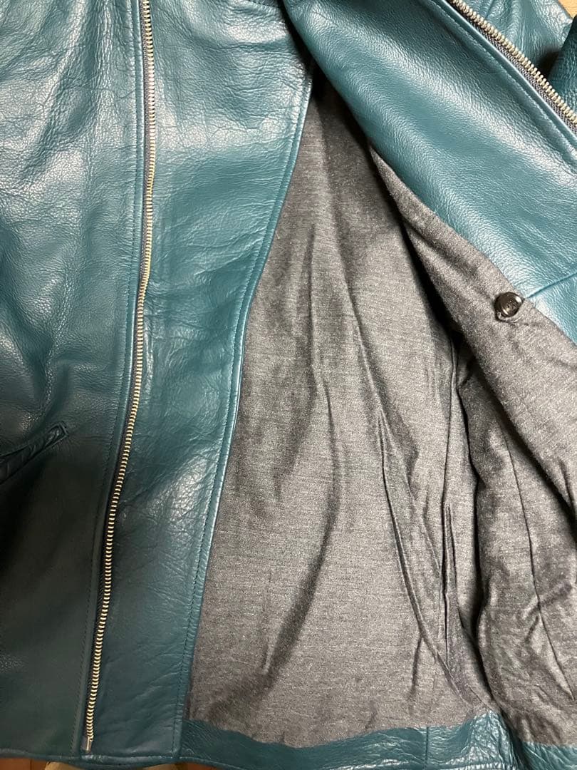 STILL BY HAND セミシングルレザーライダース