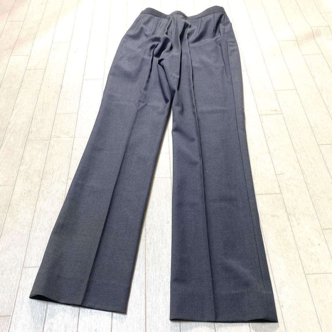 お4☆ jun ashida パンツスーツ レディース 9 グレー 無地