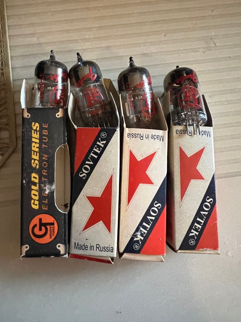 Sovtek Gold Series 真空管 4本セット