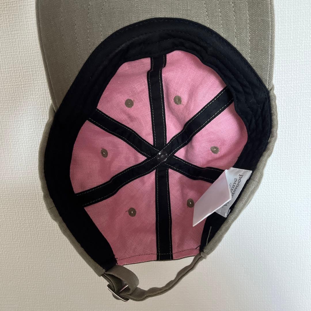 Vivienne Westwood キャップ　帽子　麻　リネン　ヴィヴィアン