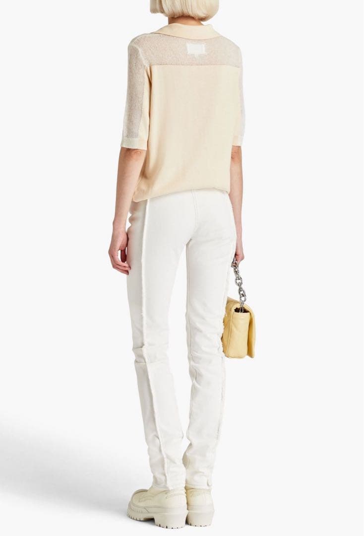 ラスト１【新品】Maison Margiela スキニー ホワイト デニム 36