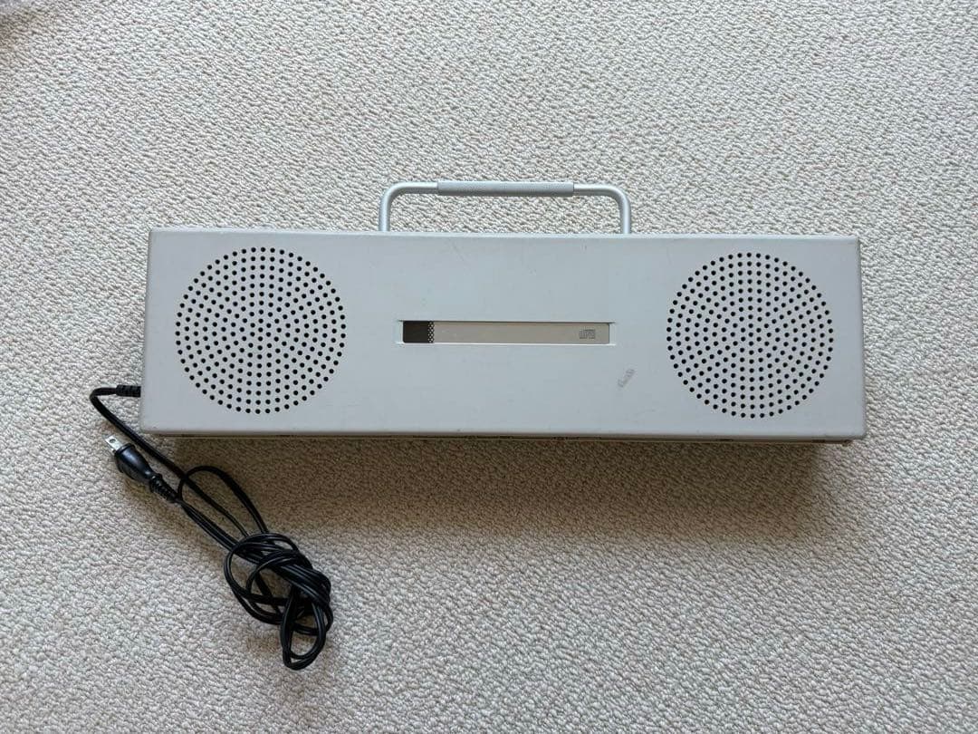 【稀少品】無印良品　携帯CDラジオ　ラジカセ　コンポ