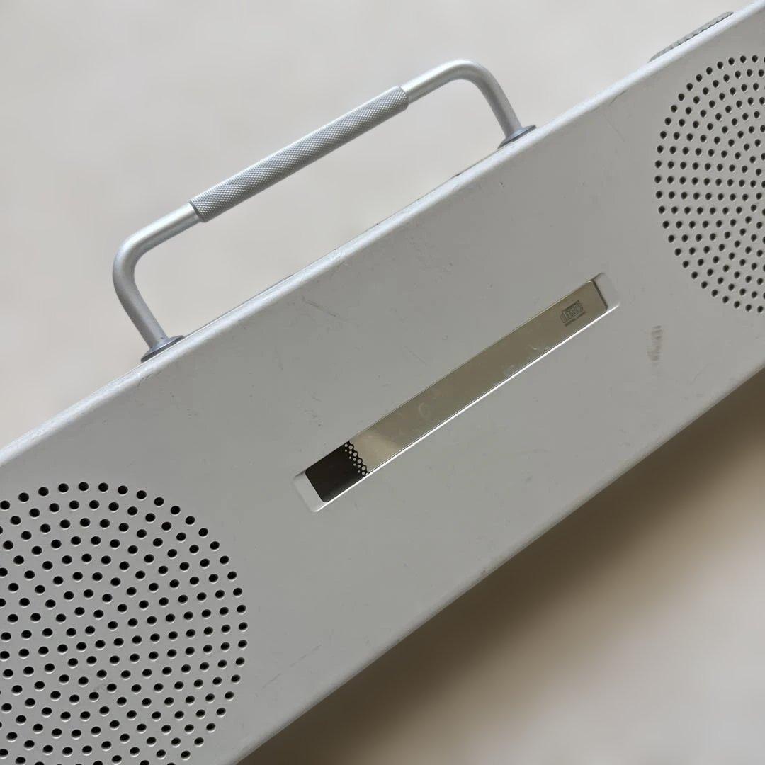 【稀少品】無印良品　携帯CDラジオ　ラジカセ　コンポ