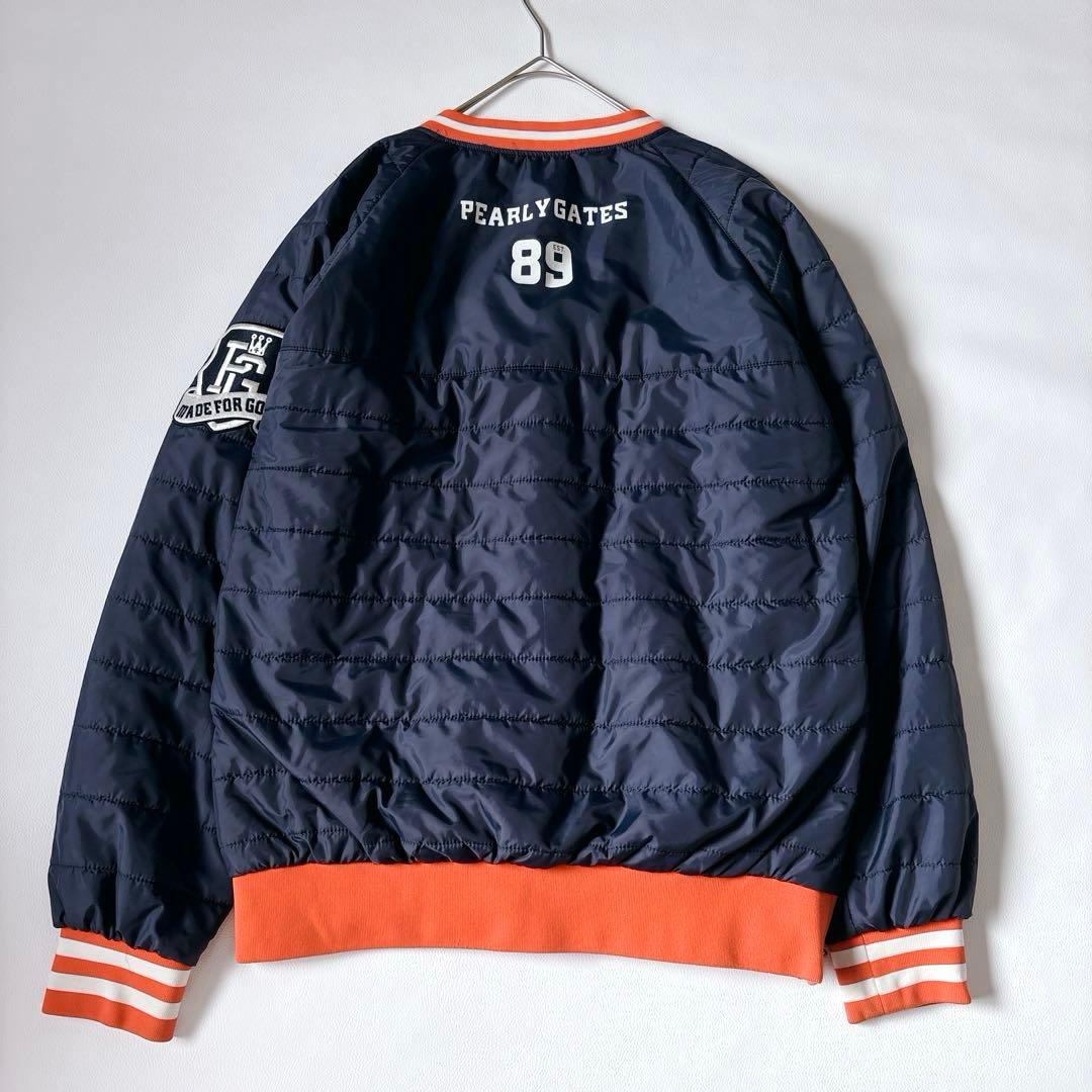 美品✨パーリーゲイツ 中綿 リバーシブルスニード Lサイズ ワッペン 2way