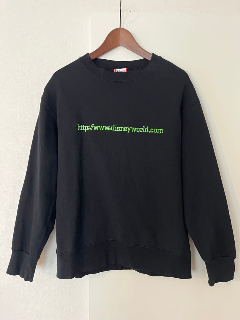 ディズニー ヴィンテージ スウェット ミッキー アドレス Mサイズ WDW