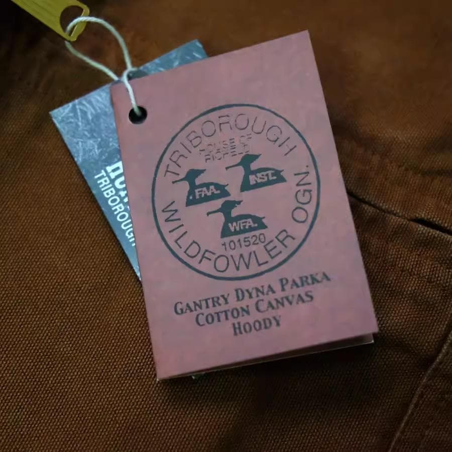 COLIMBO ポータルパワー キャンバス パーカーコート 8 号（キャメル）