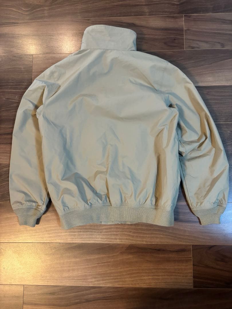 ほぼ新品 エルエルビーン ウォームアップジャケット 裏地シャンブレー ベージュM