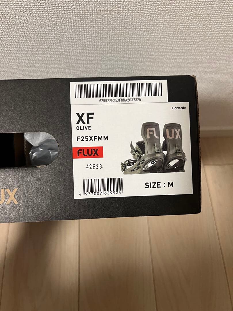 24-25 FLUX XF スノーボードビンディング オリーブグリーン