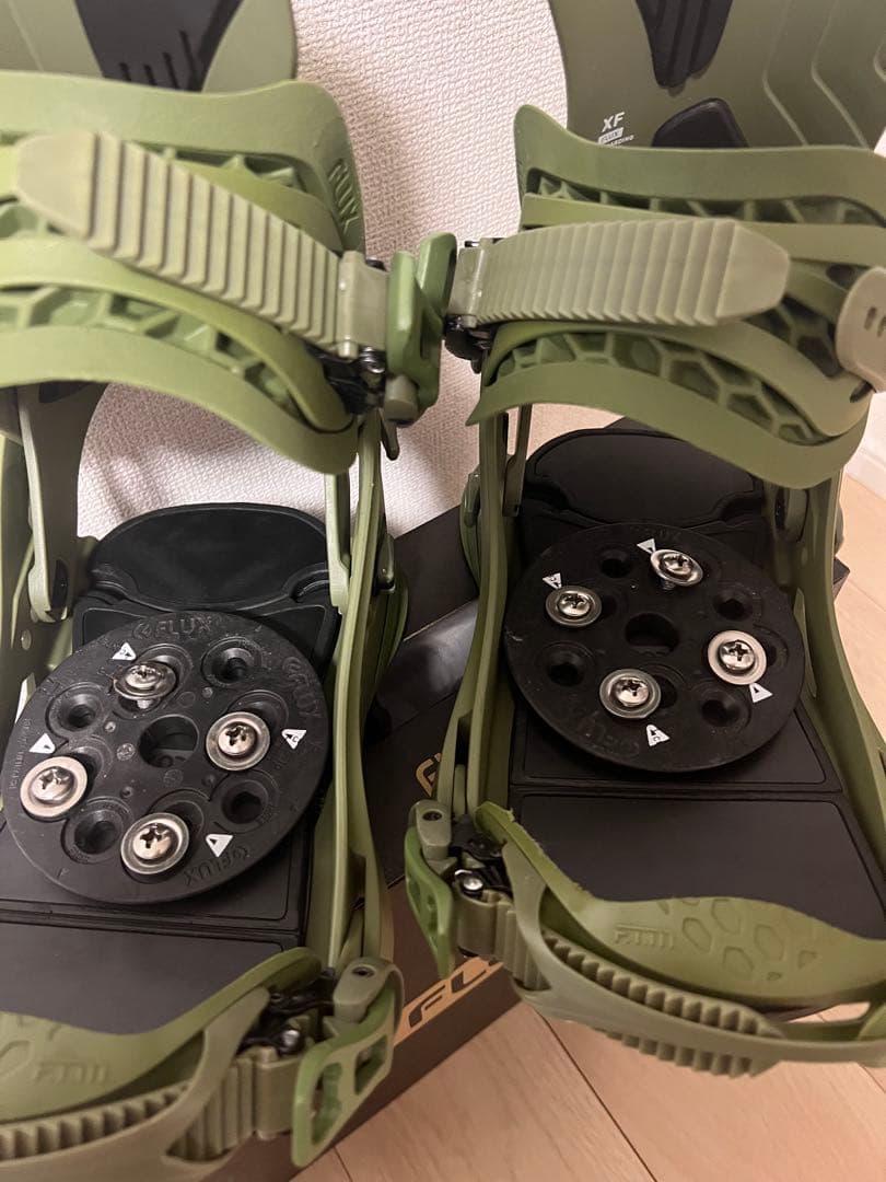 24-25 FLUX XF スノーボードビンディング オリーブグリーン