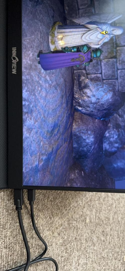 モバイルモニター 15.6インチ InnoView モバイルディスプレイ 自立m