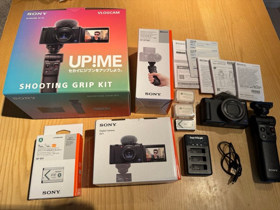 SONY ZV-1 シューティンググリップ　VLOGCAM　セット