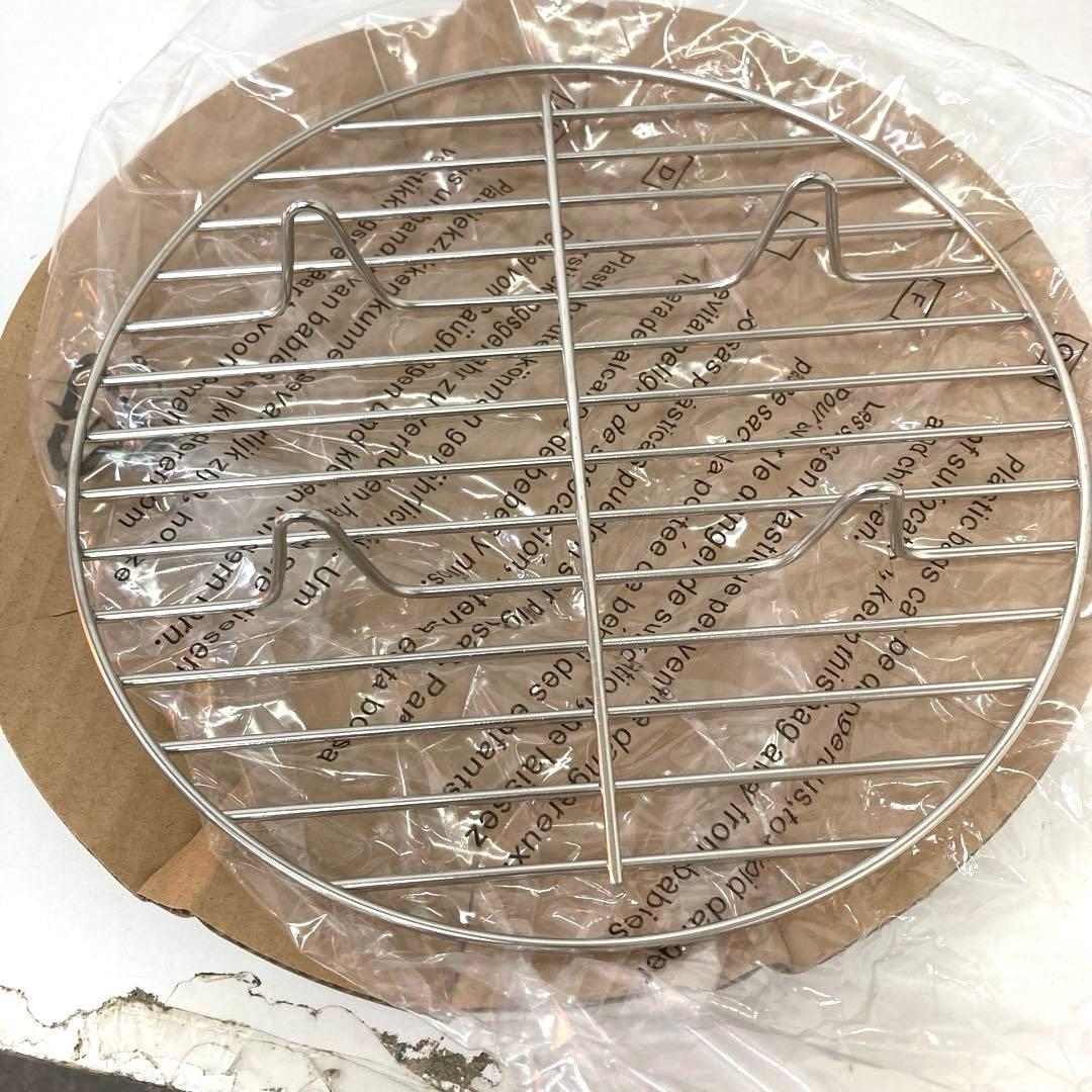 4322-G レインボークッカープレミアム 28cmウォック スチームラック