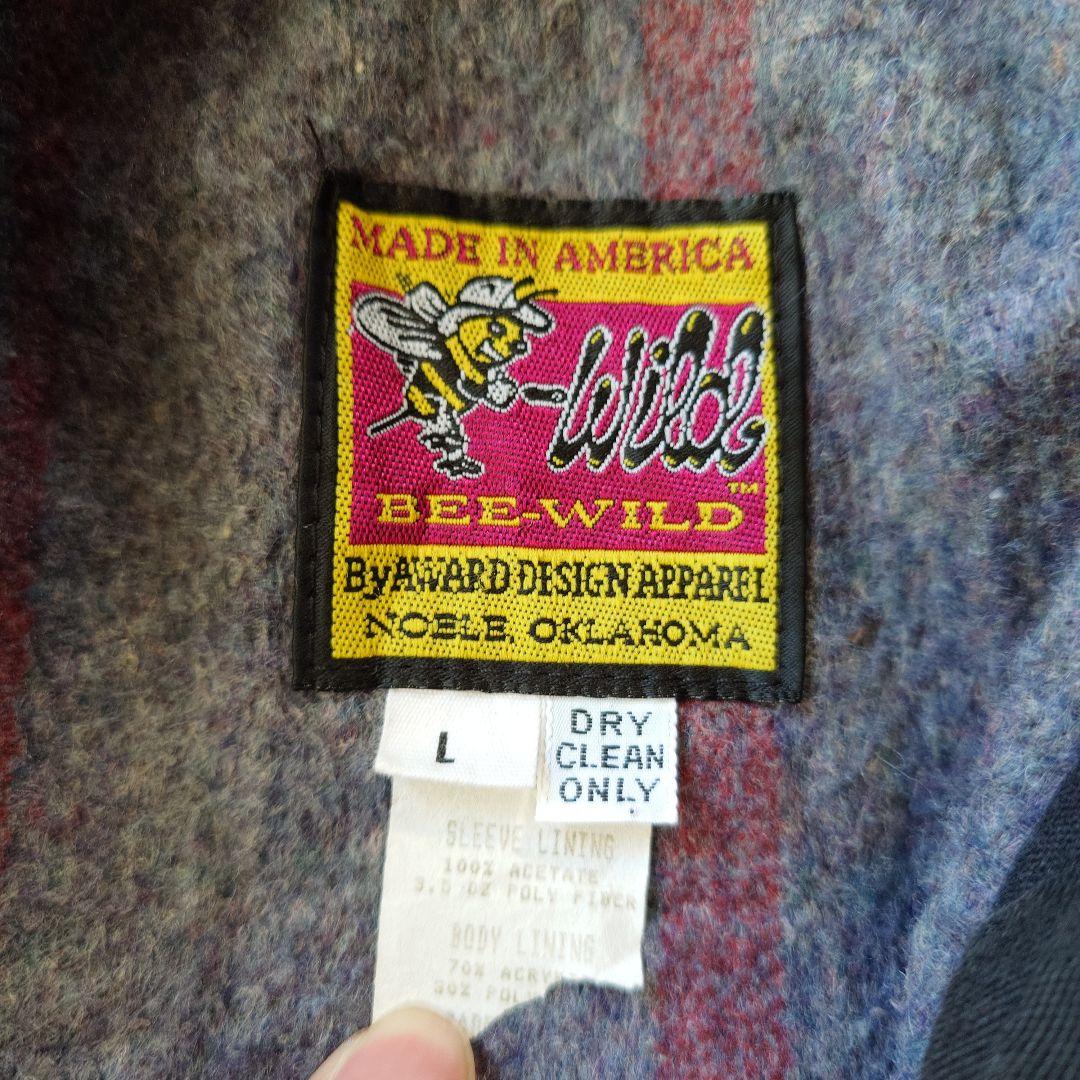 beewild アメリカ製 オクラホマ ワークジャケット サンタフェ 切り替え