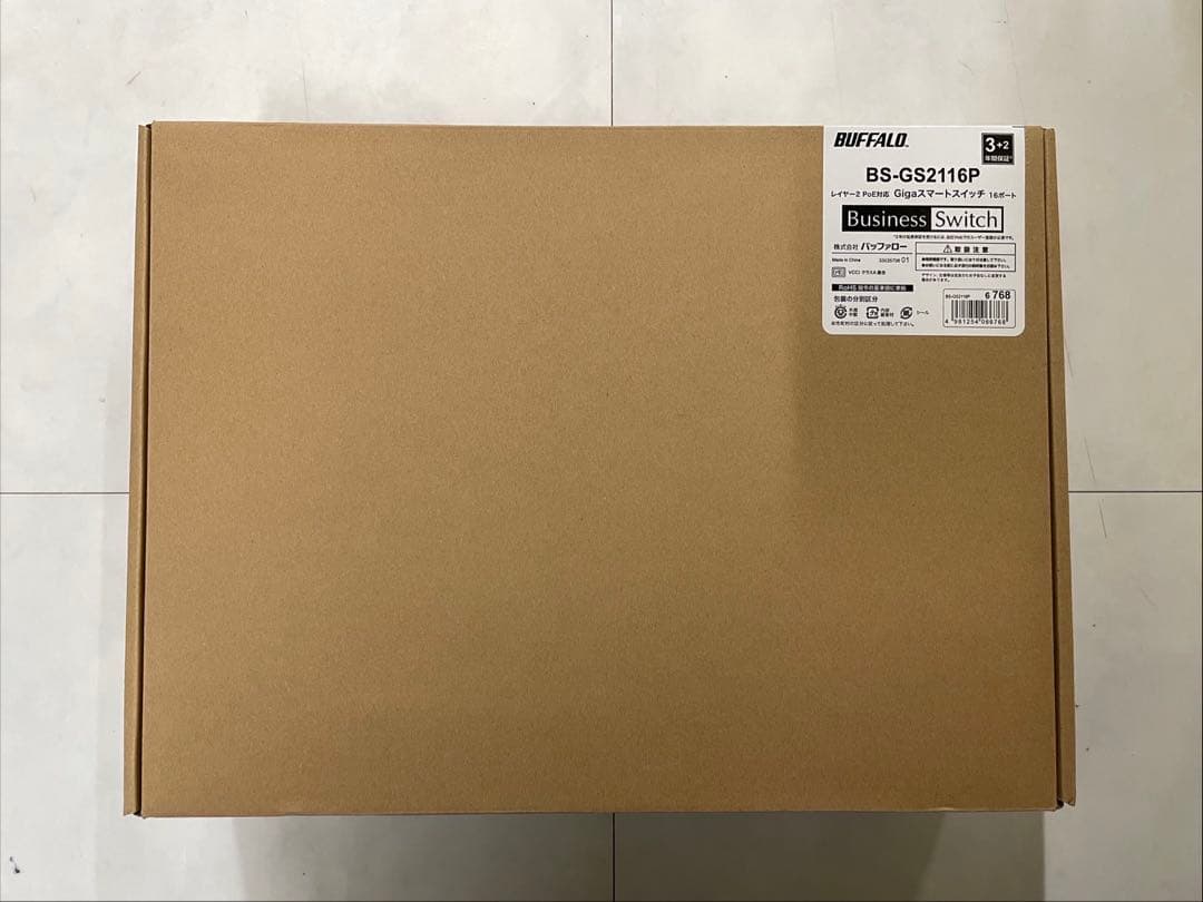 BS-GS2116P （16ポートスイッチ）/ BUFFALO