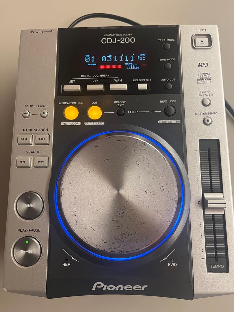 Pioneer CDJ-200 MP3対応