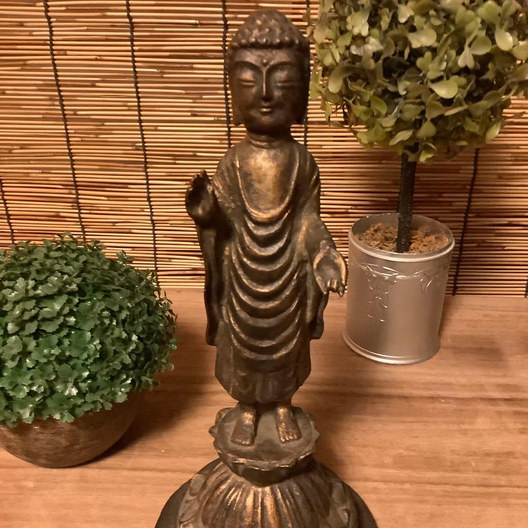 MacBook様keep 中国・古玩「本師本仏・阿弥陀如来」古代天然樹脂・古色