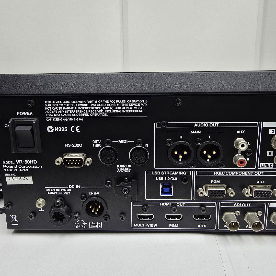Roland VR-50HD マルチフォーマットAVミキサー