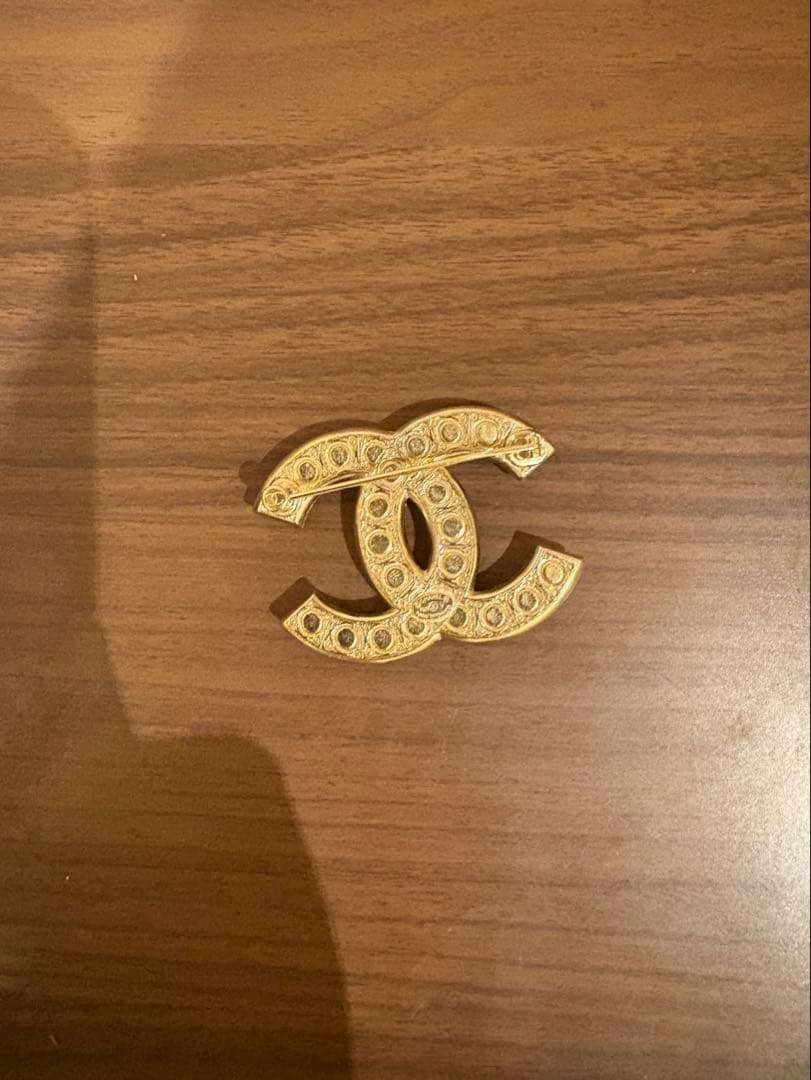 シャネル　CHANEL パールブローチ　ココマーク　CC