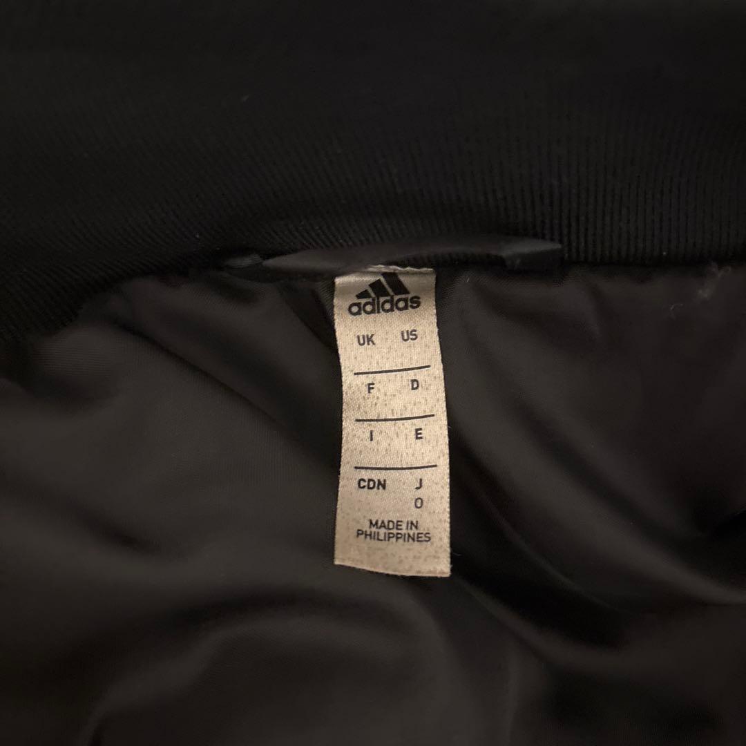 adidas ブラック スカジャン オールブラックス