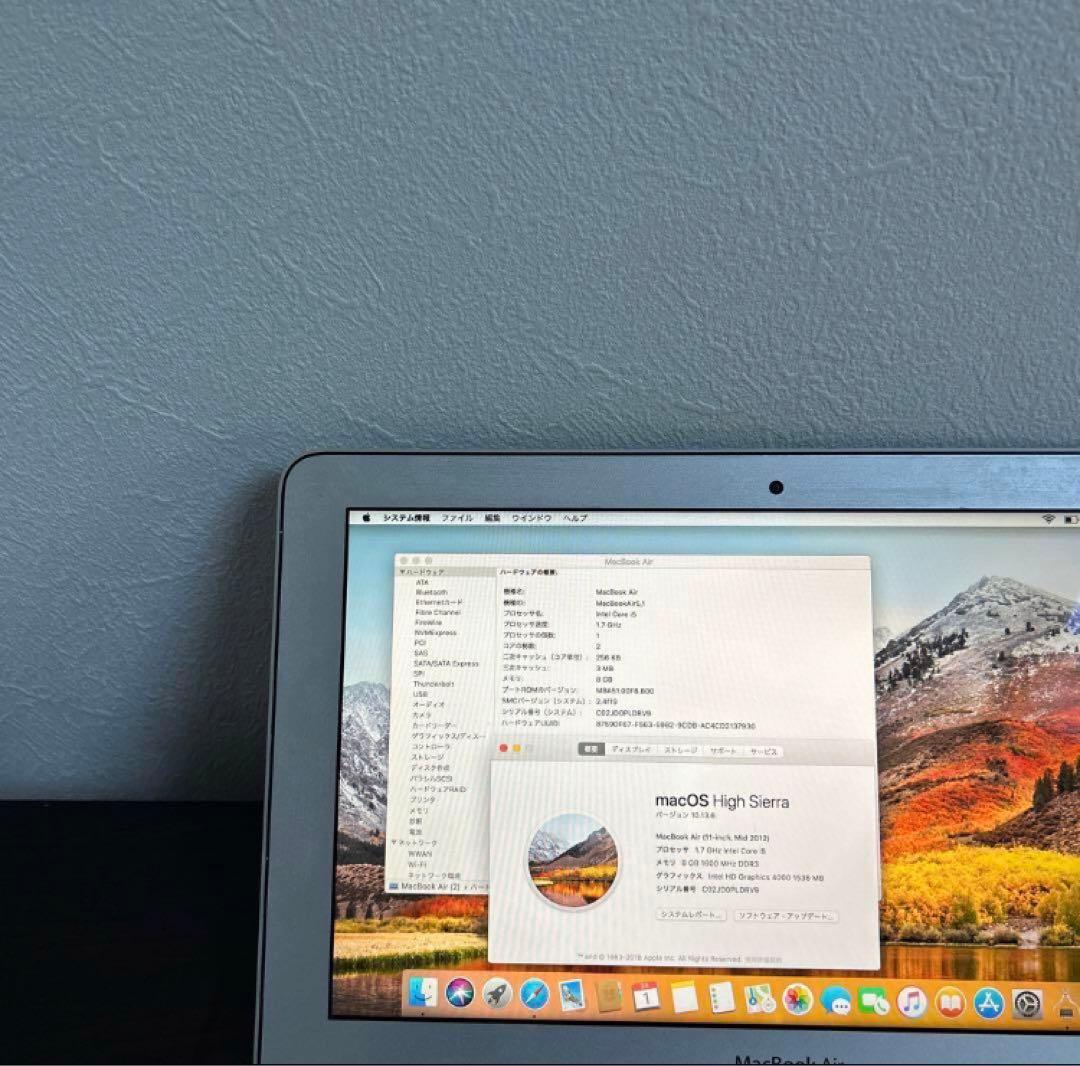 433【早い者勝ち】MacBook Air 11.6インチ Mid 2012☆