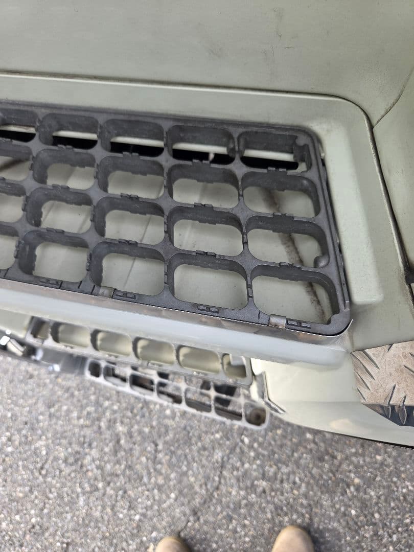 17スーパーグレート等　サイドステップ　フック付き鱗ステンレス